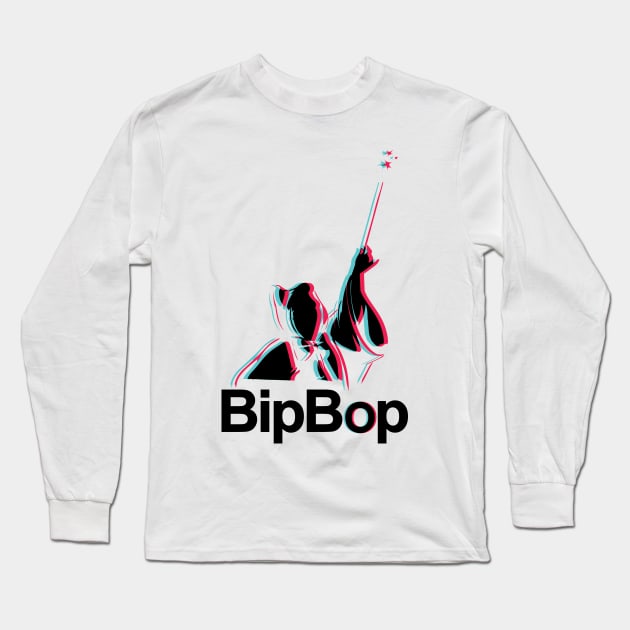 Bip Bop Long Sleeve T-Shirt by BlackCoffeeCake